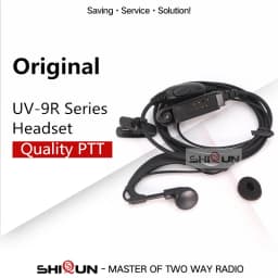 UV-9R Pro Speaker Microphone Waterproof Shoulder Mic for Baofeng UV-9R Plus MK1 UV-S22 Pro Two Way Radio GMRS-9R UV-9G GT-3WP BF