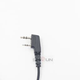 Quansheng UV-K5 Walkie Talkie Headset with Mic 2 Pin Acoustic Air Tube Earpiece UV-5R Kenwood Baofeng UV-5R UV-17 Radio UV-13Pro
