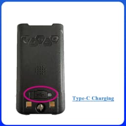 UV-68 Pro Max V2 Battery Original For UV-S22 Pro V2 UV-98 Pro Baofeng Walkie Talkie Type-C Charging Radio Rechargeable Batteries