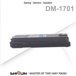 BAOFENG DM-1701 Battery 2200mAh Li-ion Battery For DMR Digital Walkie Talkie DM1701 DMR Two Way Radio Extra Power 100% Original