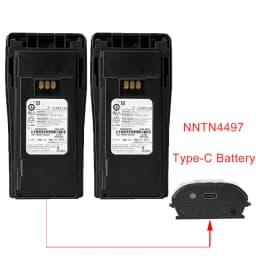 NNTN4497DR Type-C Rechargable Battery walkie talkie battery DEP450 CP140 CP040 CP200 CP380 EP450 CP180 GP3688 PR400