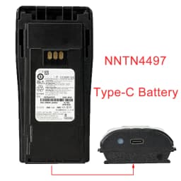 NNTN4497DR Type-C Rechargable Battery walkie talkie battery DEP450 CP140 CP040 CP200 CP380 EP450 CP180 GP3688 PR400