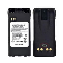 NNTN7335B Upgraded Li-ion Battery 3350mAh Support Type-C Charging For Motorolo XTS1000 XTS1500 XTS2000 XTS2500 Walkie Talkie
