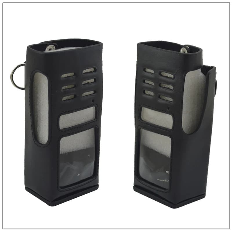 Leather Carry Case with belt Loop for Motorola Keypad Models Portable Two-way Radio GP338 HT1250 GP339 GP360 GP380 PTX780 MTX960