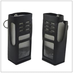 Leather Carry Case with belt Loop for Motorola Keypad Models Portable Two-way Radio GP338 HT1250 GP339 GP360 GP380 PTX780 MTX960