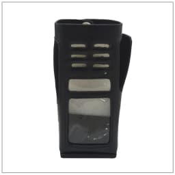 Leather Carry Case with belt Loop for Motorola Keypad Models Portable Two-way Radio GP338 HT1250 GP339 GP360 GP380 PTX780 MTX960