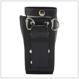 Leather Carry Case with belt Loop for Motorola Keypad Models Portable Two-way Radio GP338 HT1250 GP339 GP360 GP380 PTX780 MTX960