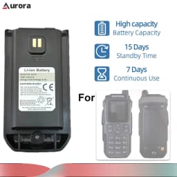 Baofeng UV-21 Pro V2 Li-ion Battery Original High Capacity DC 8.4V Typc-C Charging UV21 Pro Two Way Radio Batteries Replacements