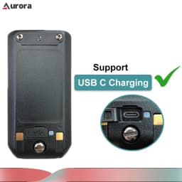 Baofeng UV-21 Pro V2 Li-ion Battery Original High Capacity DC 8.4V Typc-C Charging UV21 Pro Two Way Radio Batteries Replacements