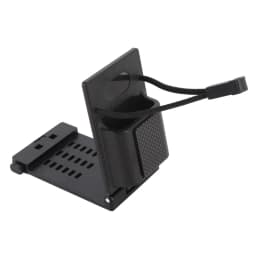 Radio Belt Holster Radio Carry Holster Black ABS Compact Secure Adjustable for Law Enforcement Duty Belt