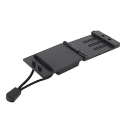 Radio Belt Holster Radio Carry Holster Black ABS Compact Secure Adjustable for Law Enforcement Duty Belt