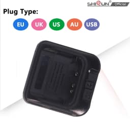 Deck Charger Baofeng DM-1701 Walkie Talkie Battery Charger EU/US/USB/AU Plug For TYT MD-760 MD760 Ham Two Way Radio Accessories