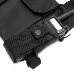 Nylon Two Way Radio Pouch Chest Front Pack Pocket Walkie Talkie Harness Vest Bag Holder Carry Case for Baofeng UV-5R UV-82 Radio