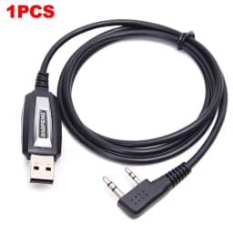 K Port USB Programming Cable For Baofeng UV-5R UV-82 BF-888S UV-S9 Plus UV-10R UV-16 UV17 UV-999 UV-G30 UV-5RA G26 G28 Pro