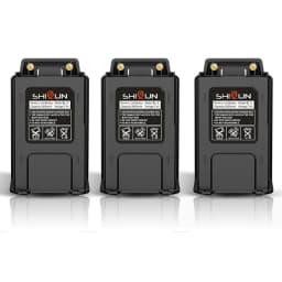 Baofeng UV-5R Battery TYPE C 3800mAh Enlarge USB C Li-ion Battery Replacement BF-F8HP Radio BL-5/BL-5L UV-5RA GT-5R UV-5X3 UV 5R