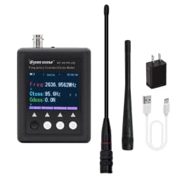 Surecom SF-401 Plus Frequency Meter Radio Hand-Held Frequency Counter 27Mhz-3000Mhz Portable CTCSS/DCS Decoder