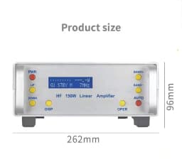 Recent RS-928 HF Radio 150W High Power Amplifier Waterproof Feature for FM AM CW SSB FT8 1MHZ-30MHZ 27MHZ