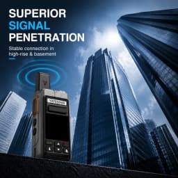 Zello 555 Bluetooth Walkie Talkie 4G 3G Radio100km Android Mobile Phone PTT Wifi Global
