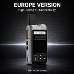 Zello 555 Bluetooth Walkie Talkie 4G 3G Radio100km Android Mobile Phone PTT Wifi Global