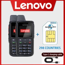 Lenovo CL-688 4G POC Loud Horn Handheld Two-Way Walkie 5000km Range IPx4 Water Resistance