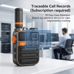 Portable Poc Radio 3G 4G Network 5000KM Walkie Talkie 100KM XIN-POC Handheld