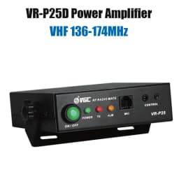 VR-P25D Power Amplifier Signal UHF 400-480MHz VHF 136-174MHz 20-40W for Handheld Radios DMR Tier II, P25 FDMA & Analog AMP-V25D