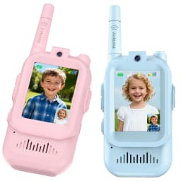 2PC Children's Video Walkie-talkie HD Walkie-talkie Charging Indoor Outdoor Entertainment Kids Toys Festival Gifts