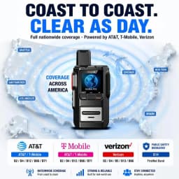 Firstnet Band 14 Global Air Band Church Security Business Emergency Communication Push Device PTT Radio Walkie Talkie 4G POC