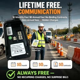 Firstnet Band 14 Global Air Band Church Security Business Emergency Communication Push Device PTT Radio Walkie Talkie 4G POC