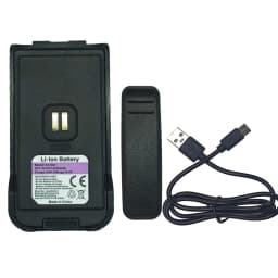 BAOFENG UV-5R Mini Walkie Talkie Battery 2200mAh 7.4V Li-ion Battery Support Type-C Charging UV-5RMINI 2Way Radio Original Parts