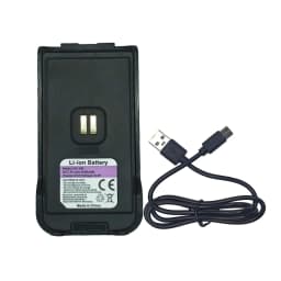 BAOFENG UV-5R Mini Walkie Talkie Battery 2200mAh 7.4V Li-ion Battery Support Type-C Charging UV-5RMINI 2Way Radio Original Parts