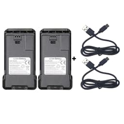 BAOFENG UV-K6 Series Walkie Talkie Li-ion Battery 2600mAh Support Type-C Charging For UV-K61 UV-K62 K65 K67 Pro K68 K69 Radios