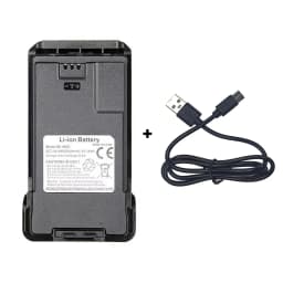 BAOFENG UV-K6 Series Walkie Talkie Li-ion Battery 2600mAh Support Type-C Charging For UV-K61 UV-K62 K65 K67 Pro K68 K69 Radios