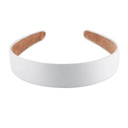 1/2pcs Plain 3CM Wide Satin Headband Girls Fabric Covered Resin Hairbands Plastic Hair Hoop Kids Elastic Bands Hair Accessories