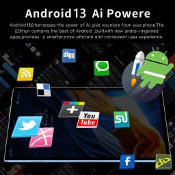 New 4G Pad 10.1 Inch Android Tablets Octa Core 8GB RAM 256GB ROM 4G LTE 5G WiFi Tablet Pc Double SIM Card HD Display