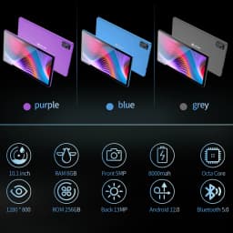 New 4G Pad 10.1 Inch Android Tablets Octa Core 8GB RAM 256GB ROM 4G LTE 5G WiFi Tablet Pc Double SIM Card HD Display