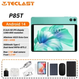 Teclast P85T Tablet A523 8-Core CPU/8inch 1280*800 HD IPS/12GB (4GB+8GB)RAM/64GB ROM/5000mAh Type-C/Android 14/WiFi6+BT5.2