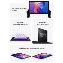 Global Version Xiaomi Redmi Pad 2 MediaTek Helio G100-Ultra 11" 2.5K Screen Dolby Atmos 8MP Camera 9000mAh Battery Mi Tablet PC