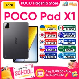 Original POCO Pad X1 Global Version Tablets Snapdragon 7+ Gen 3 11.2'' 3.2K 144Hz Display 13MP 8850mAh 45W Turbo Charging