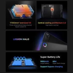 2026 Gaming Tablet Lenovo Legion Y700 5th CN Version Snapdragon 8 Elite Gen5 8.8‘’ 3K 165Hz Display 9000mAh Android Pad PC