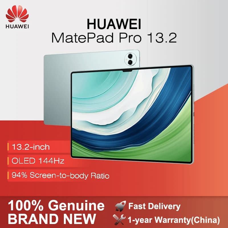 2023 HUAWEI MatePad Pro 13.2-inch Tablet Wifi/LTE OLED 2.8K 144HZ 94% screen-to-body ratio