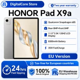 HONOR Pad X9a 11.5-inch LCD Display 120Hz Refresh Rate 1.07B Colors 400nit Brightness, Snapdragon 685 WIFI Octa-Core, 8300mAh Battery