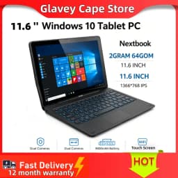 11.6'' Windows 10 Tablet PC T10 2GB DDR+64GB 2 In1 Docking Keyboard G12 Z8350 CPU 1366*768 IPS Touch Quad Core