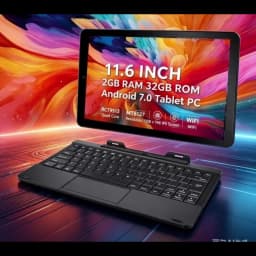 11.6 INCH 2GB RAM 32GB ROM T10 RCT6716 Android 7.0 MT8127 Quad Core 2M Cache Mini HD-MI Resolution 768 X 1368 IPS WIFI