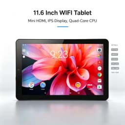 11.6 INCH 2GB RAM 32GB ROM T10 RCT6716 Android 7.0 MT8127 Quad Core 2M Cache Mini HD-MI Resolution 768 X 1368 IPS WIFI