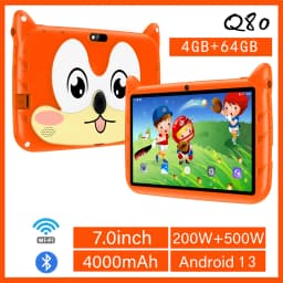 New Google 5G WiFi Kids Tablets 7 Inch Quad Core 4GB RAM 64GB ROM Cheap for Children Gift Educational Learning 4000mAh Tablet Pc