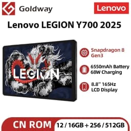 Original Lenovo Legion Y700 2025 8.8'' Gaming Tablet Snapdragon 8 Gen 3 256GB 512GB ROM 6550mAh 68W Charging Android 14 Wifi Tab
