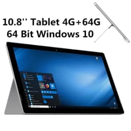 Hot Sales 10.8” Windows 10 Tablet 64bit Intel Celeron N3450 Quad Core 4GB RAM 64GB ROM 1920 X 1280 Pixel WIFI 8000mAh 2XUSB Port