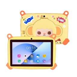 2026 Hot Sales 7 Inch Cartoon Kids Tablets Quad Core Android 13.0 System, 4GB+64GB Memory, WiFi Bluetooth Type-C Tablet 4000mAh