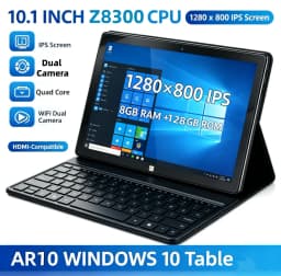 10.1 INCH 8GB DDR RAM 128GB ROM WINDOWS 10 Tablet PC AR10 Z8300 CPU 1280*800 IPS HDMI-Compatible WIFI Quad Core